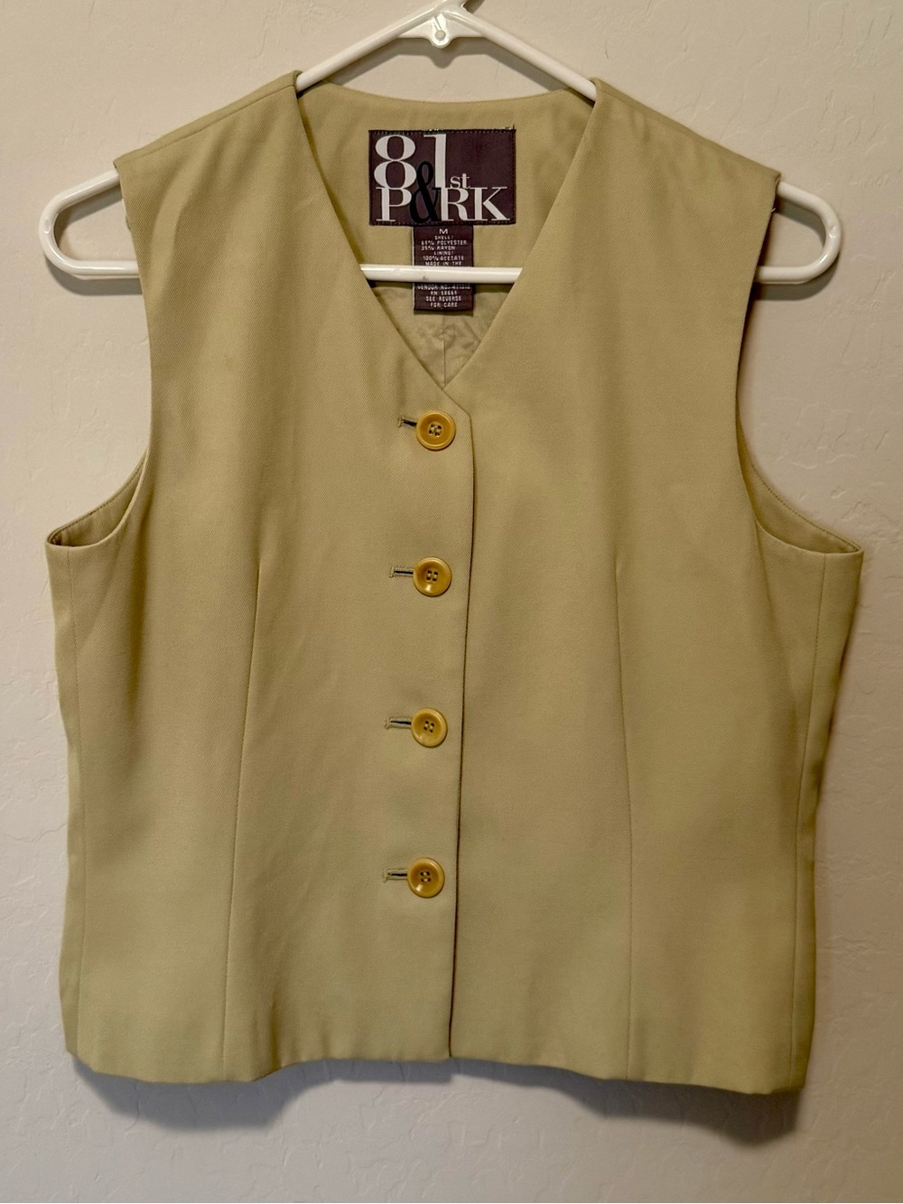 81st & Park Vest [Vintage]